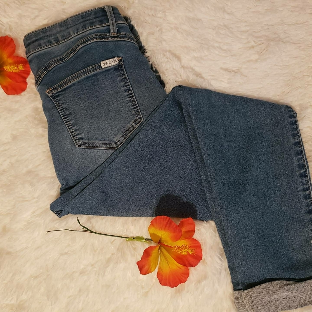 G by Guess Fold-up Ankle Jeans